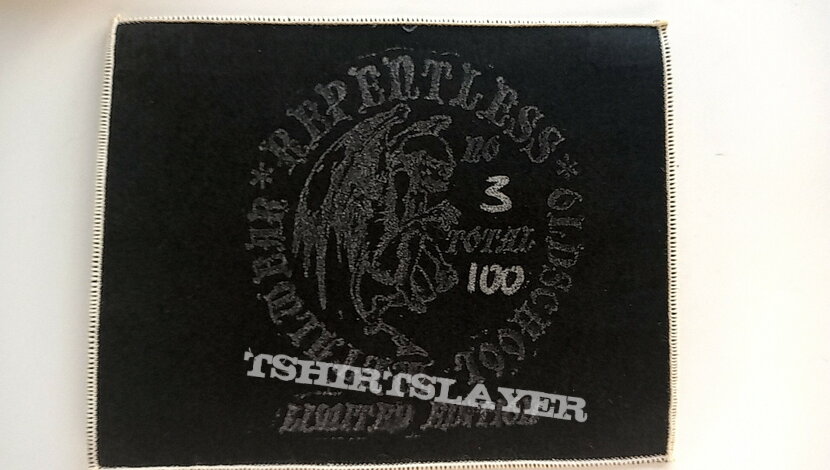 Testament ltd. edition patch t157- 30 years of preaching