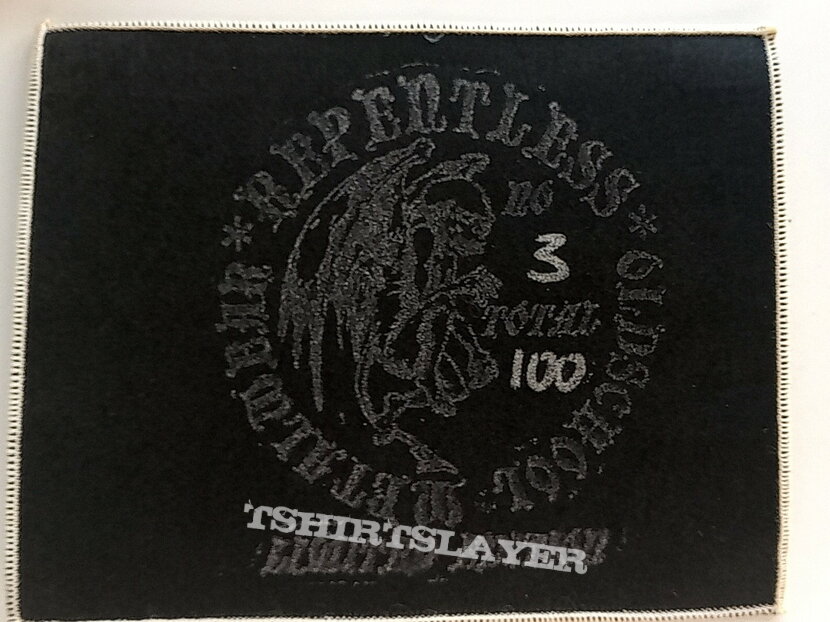 Testament ltd. edition patch t157- 30 years of preaching