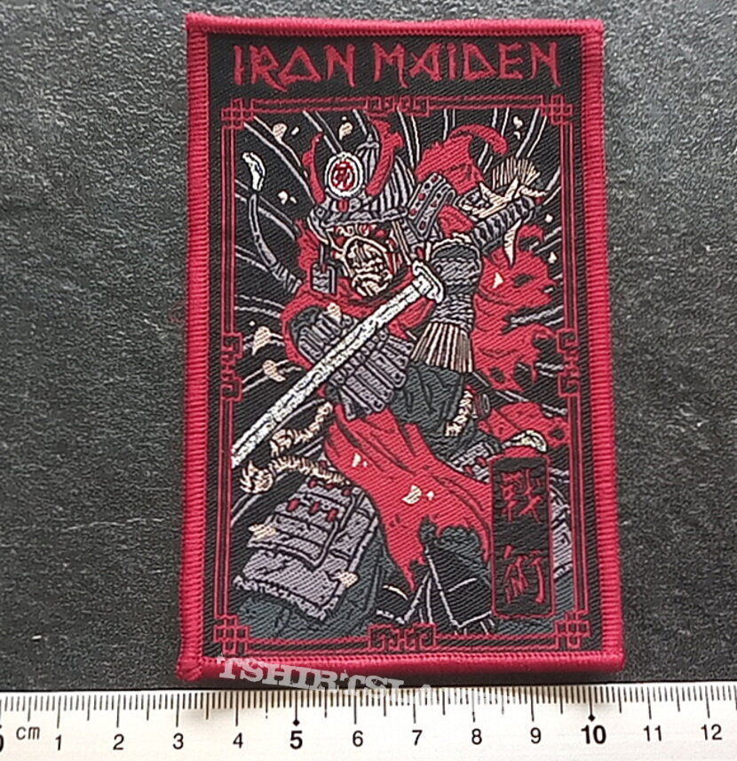 Iron Maiden Senjutsu  patch 335 ltd.edition red border