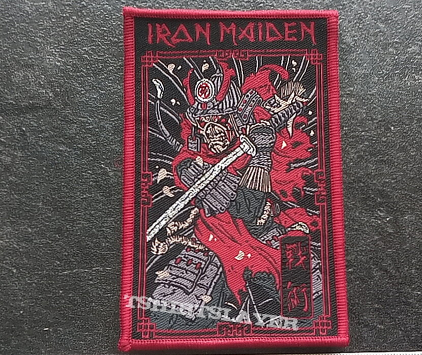 Iron Maiden Senjutsu  patch 335 ltd.edition red border