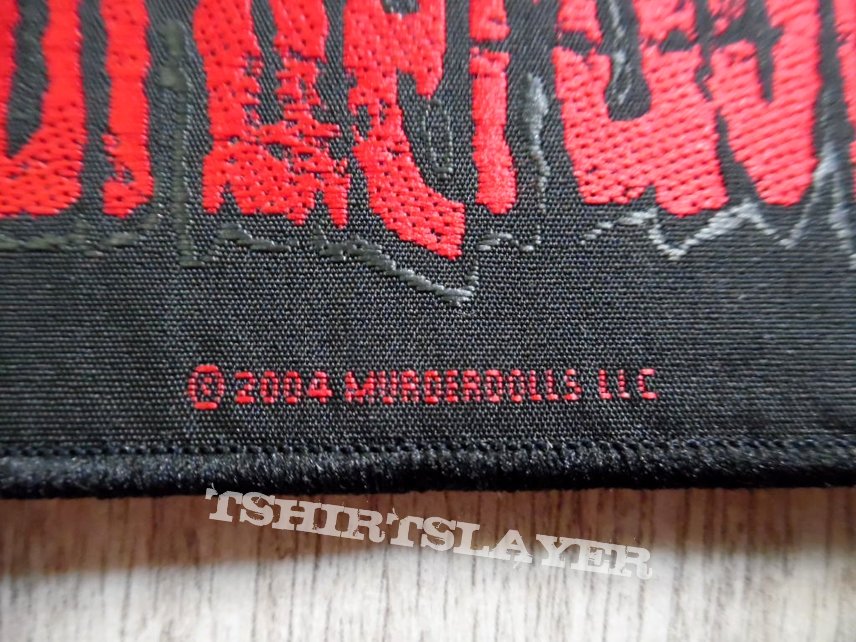 Murderdolls logo patch m142