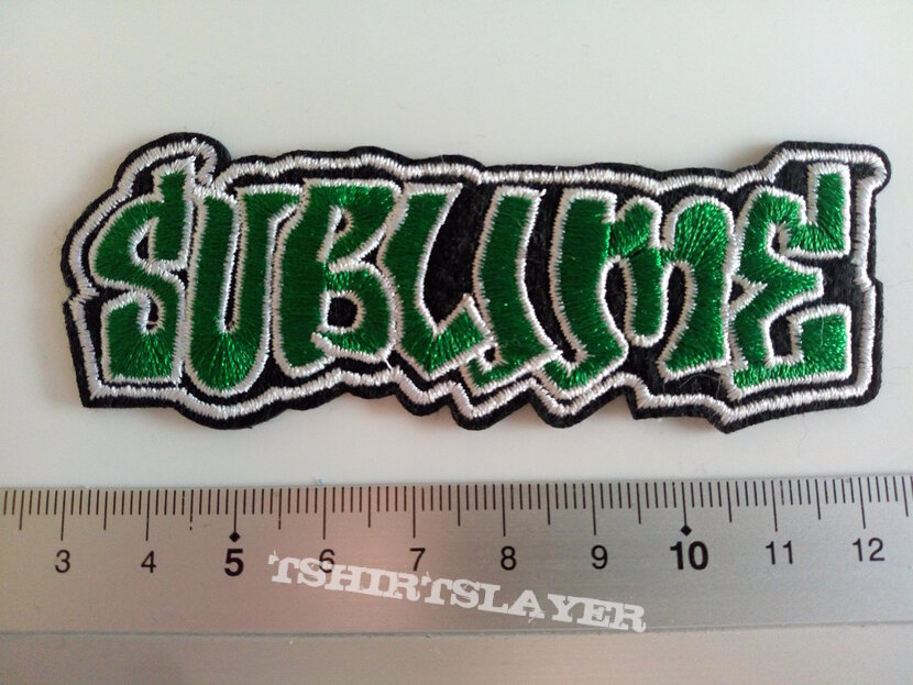 product. Sublime shaped patch