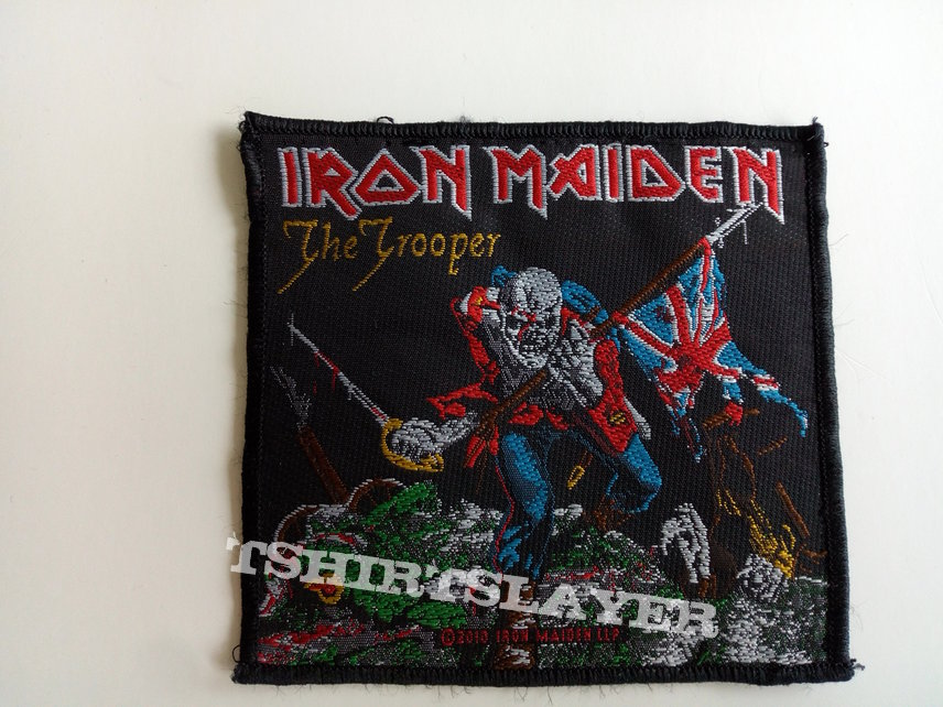 iron maiden  the trooper  2010  patch used677