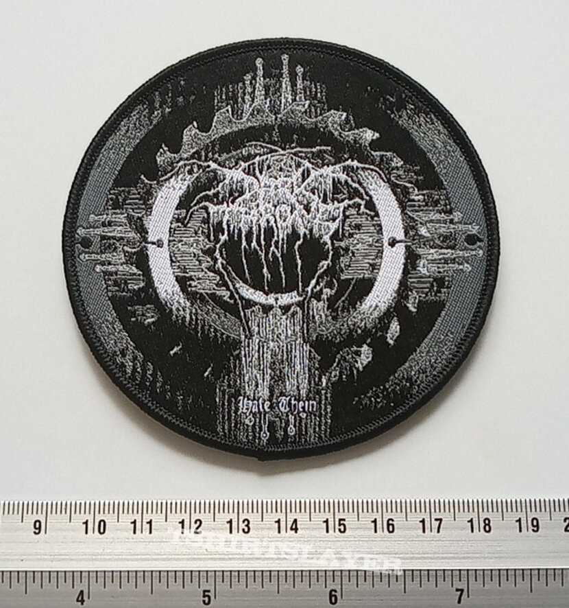 Darkthrone hate them ltd edition patch d58