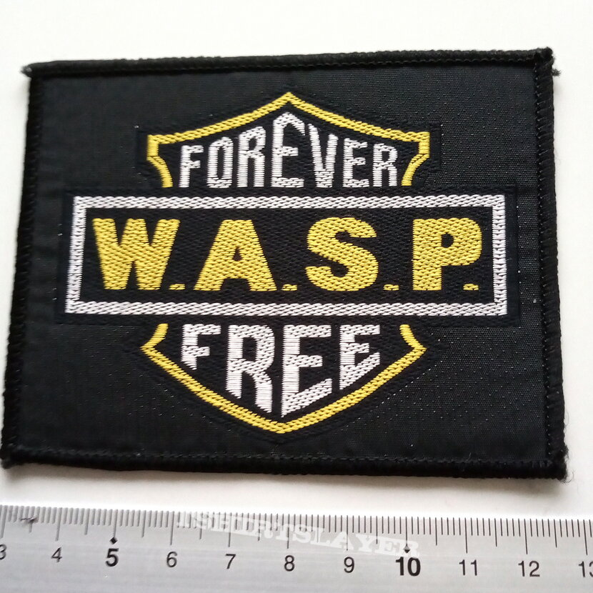 W.A.S.P. forever free patch w 142