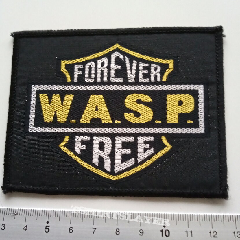 W.A.S.P. forever free patch w 142