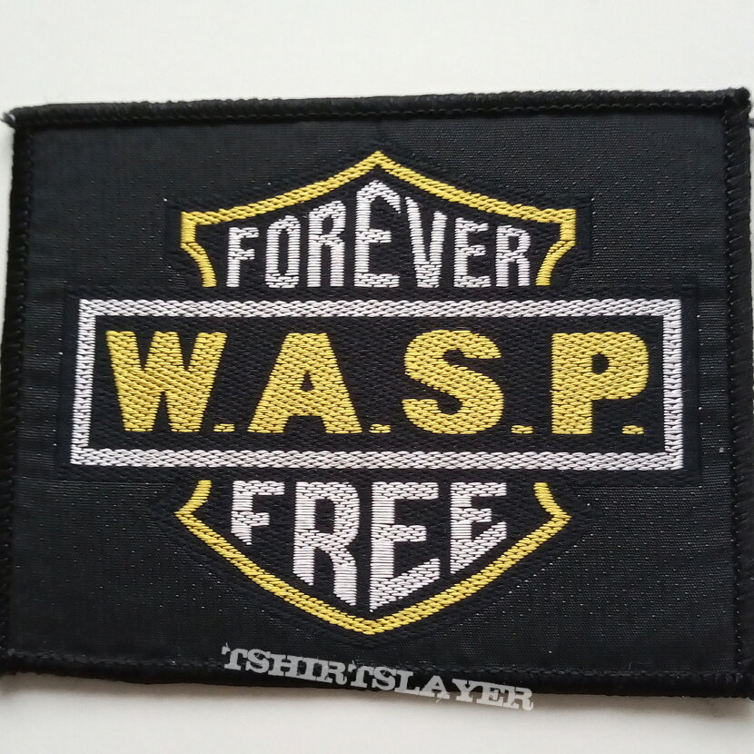 W.A.S.P. forever free patch w 142