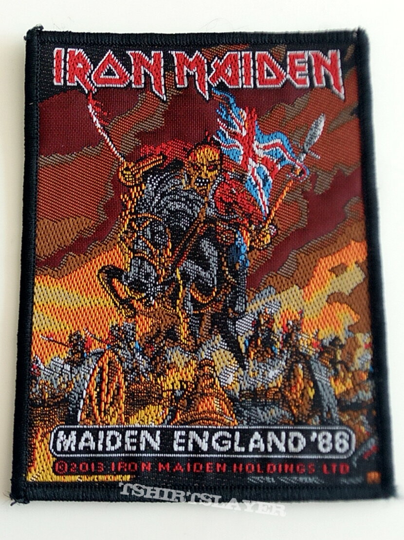 Iron Maiden    Maiden England &#039;86  patch 33