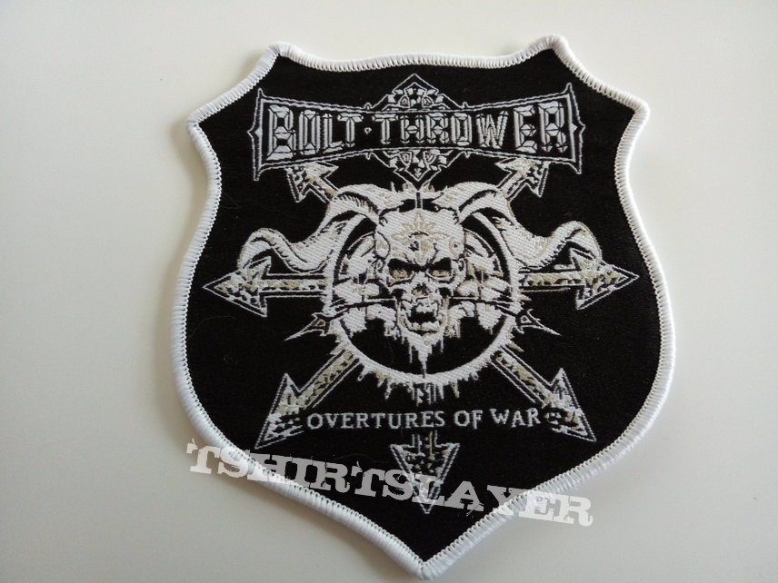 Bolt Thrower Bolth Thrower  shaped patch b300 --9x10 cm