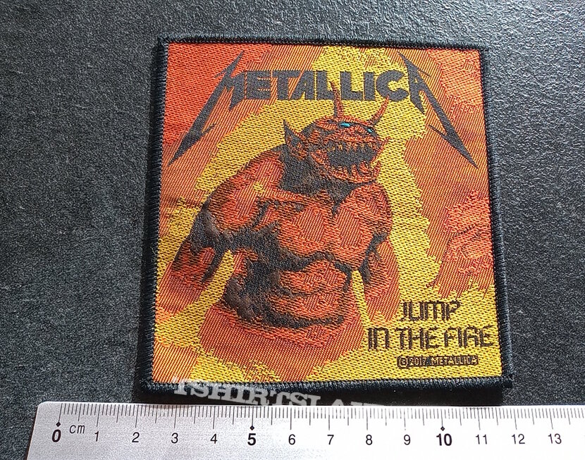 Metallica jump in the fire patch 148