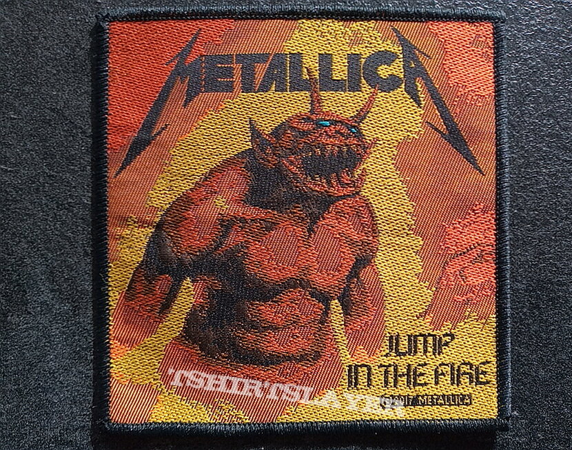 Metallica jump in the fire patch 148