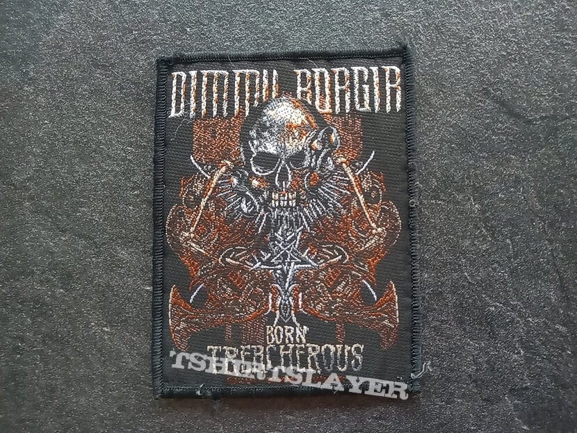 Dimmu Borgir  Born Treacherous patch used 2011