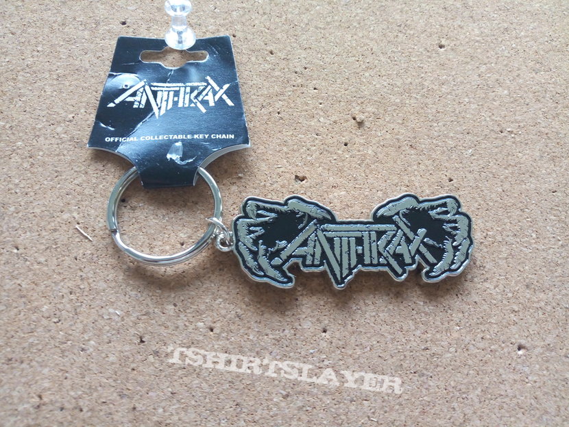 Anthrax logo official keychain 2014