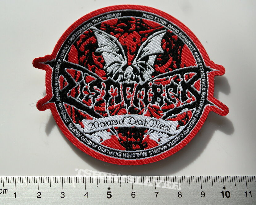 Dismember 20 years of death metal patch d245 ltd. edition red border