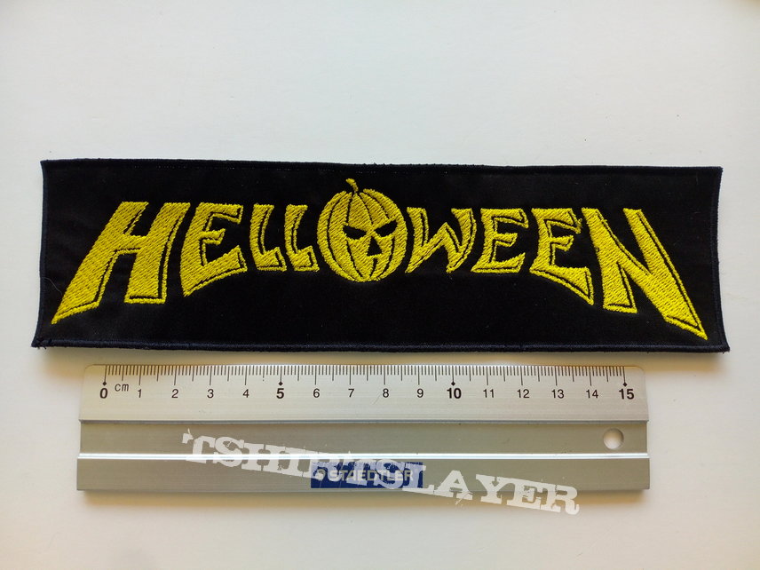 Helloween strip patch h74  size 5.5 x 20 cm