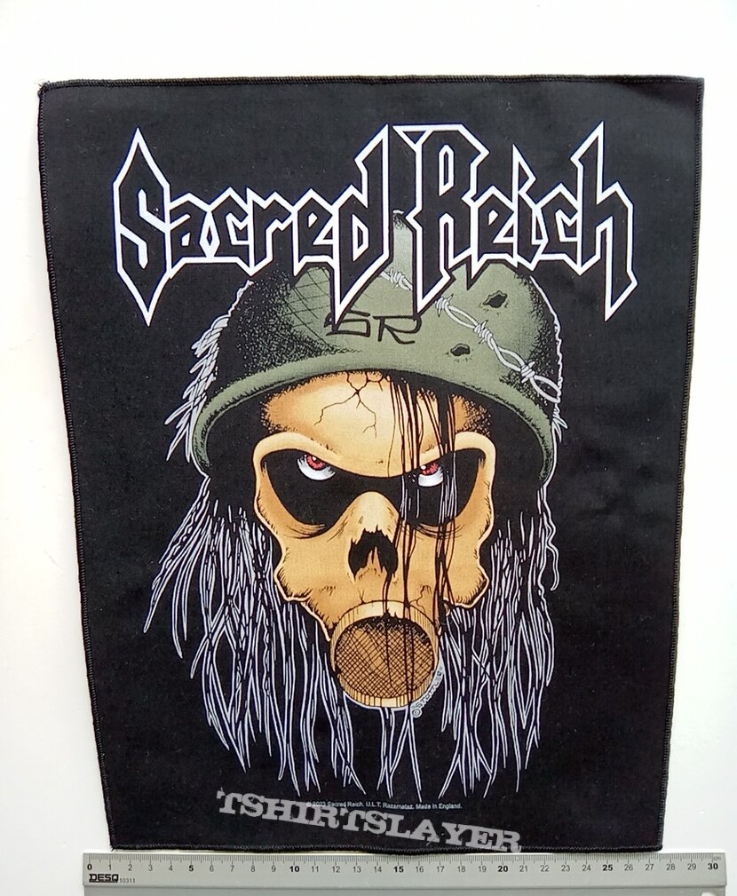 Sacred Reich od backpatch Sacred Reich od backpatch