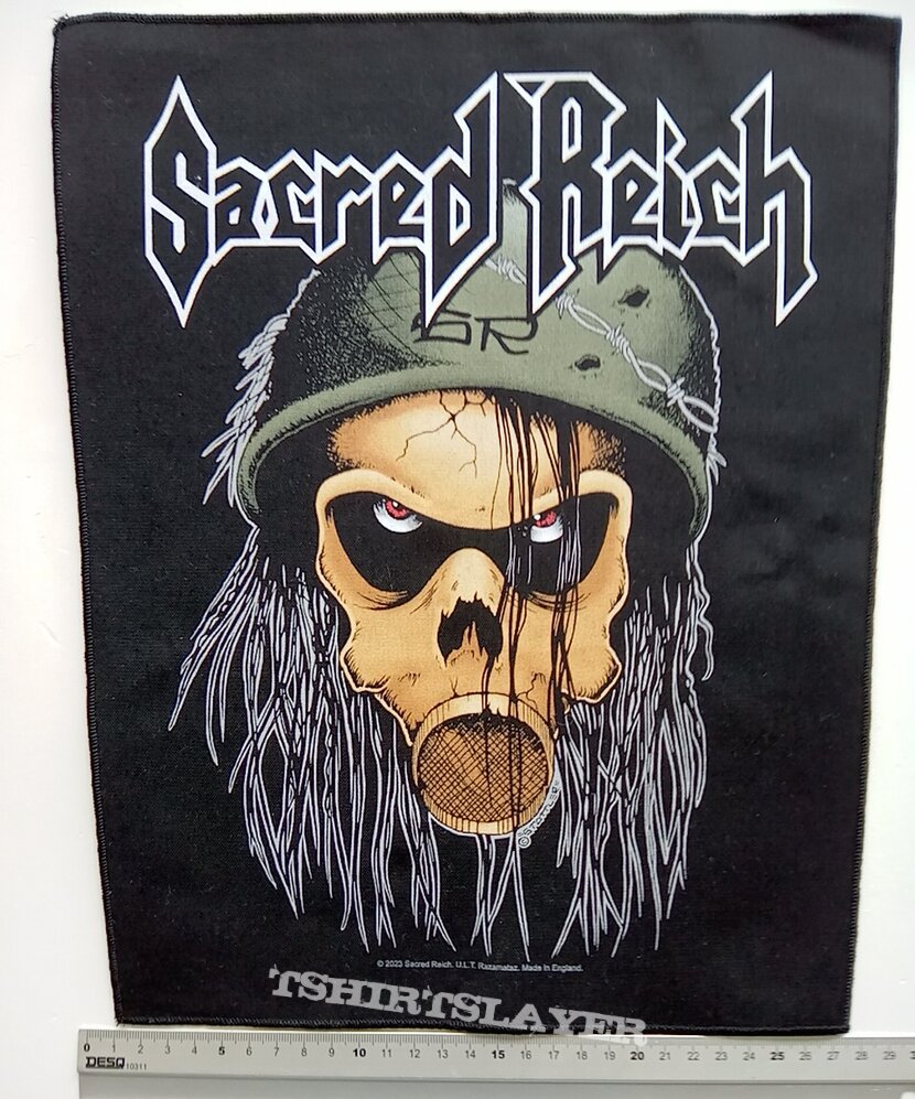 Sacred Reich od backpatch Sacred Reich od backpatch
