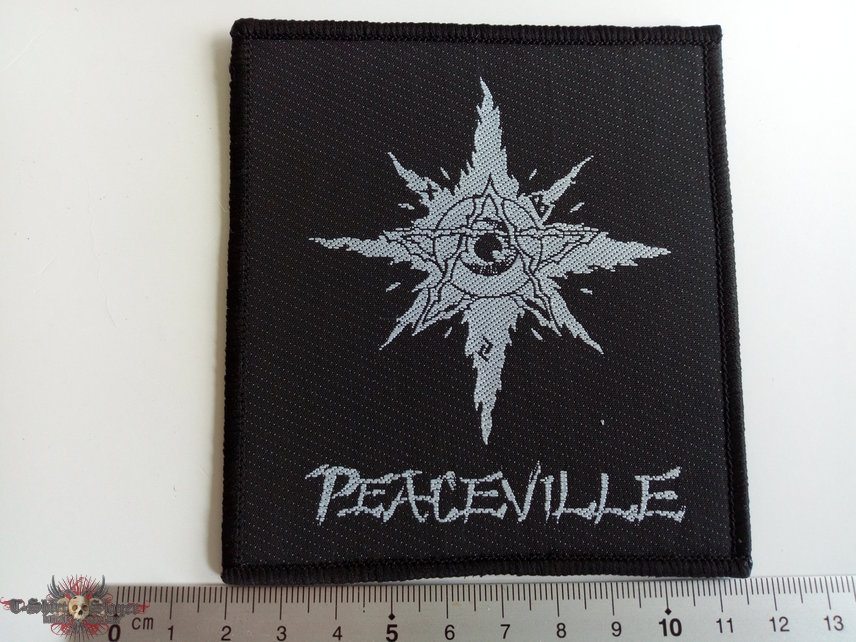  Peaceville Records patch new var131  --9.5 x 10 cm