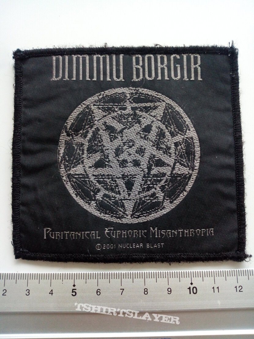 Dimmu Borgir Puritanical Euphoric off. 2001 patch used725