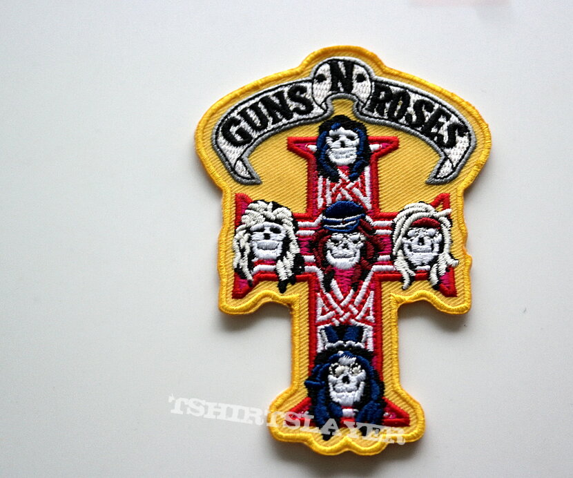 Guns N&#039; Roses shaped patch 22