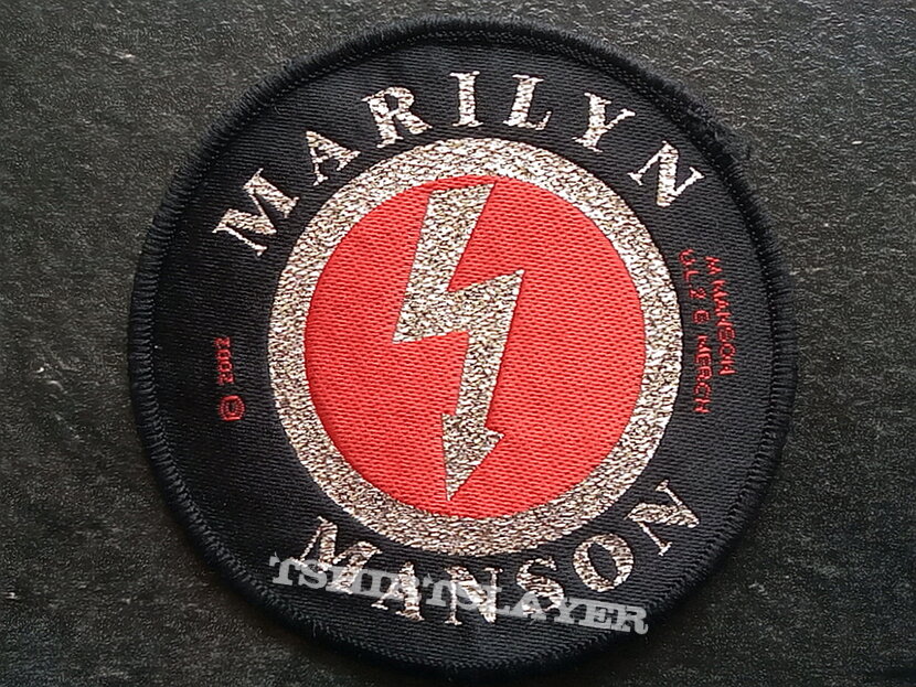 Marilyn Manson antichrist superstar official 2002 patch 45 Marilyn Manson antichrist superstar official 2002 patch 45
