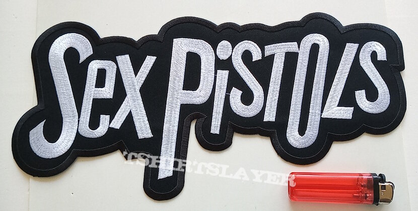 Sex Pistols shaped back patch  bp418