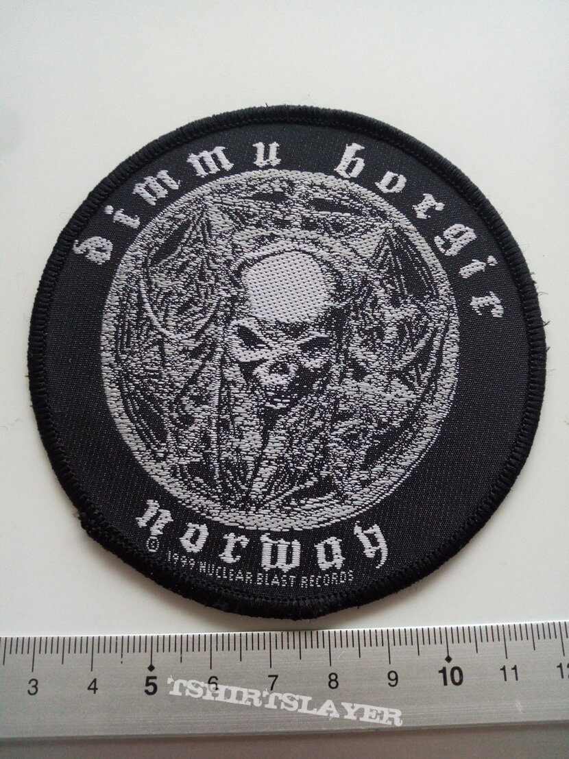 Dimmu Borgir official 1999 Norway patch d165