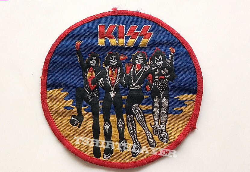 Kiss old destroyer patch used760  red border