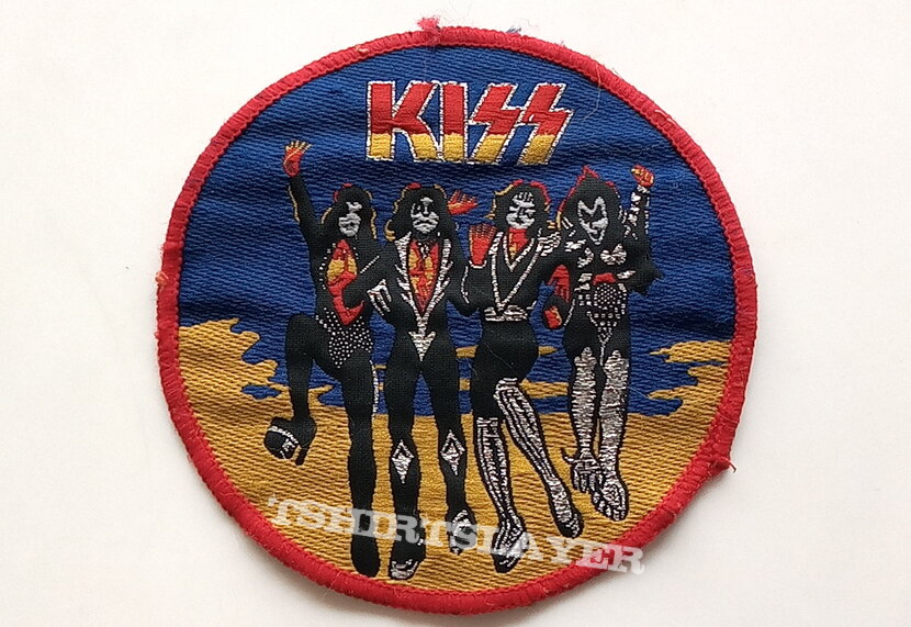 Kiss old destroyer patch used760  red border