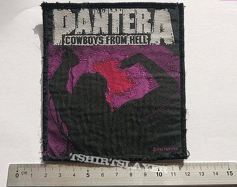 Pantera Cowboys from hell 1992 patch used 963