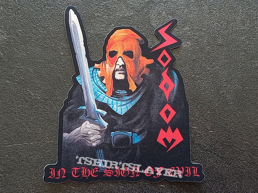 Sodom in the sign of evil shaped patch s114