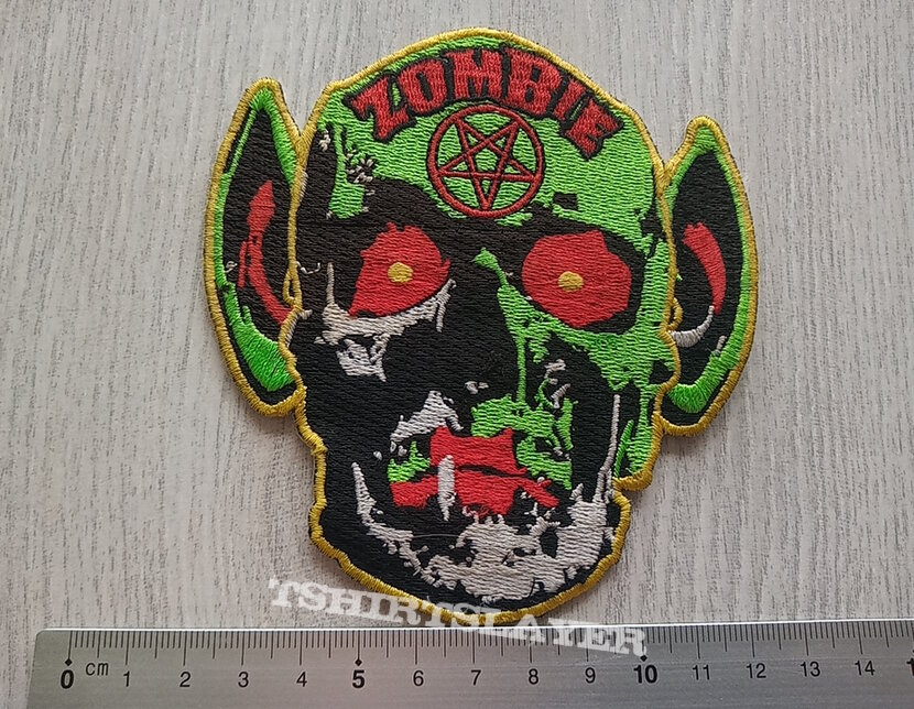 Rob Zombie Embroidered skull patch z9 - 2018  twins of evil The Second Coming Tour