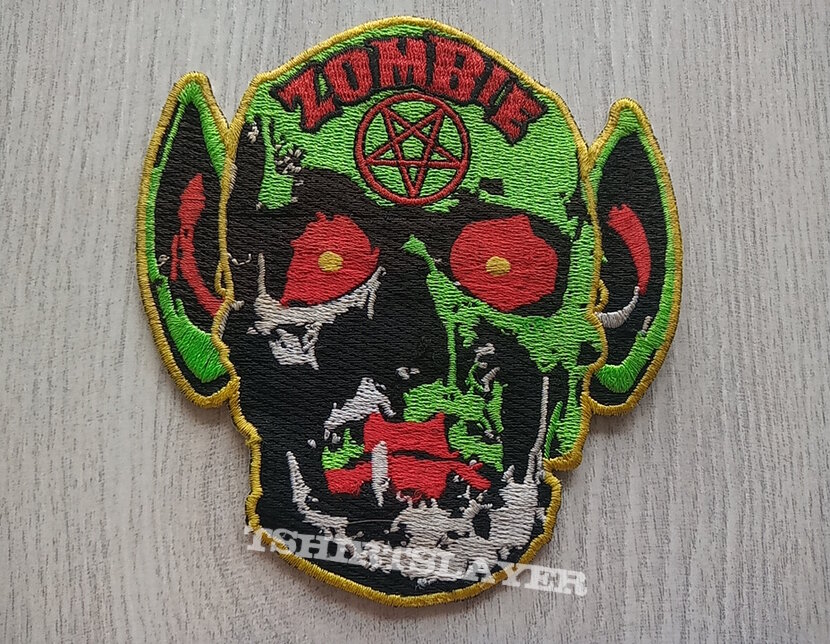 Rob Zombie Embroidered skull patch z9 - 2018  twins of evil The Second Coming Tour