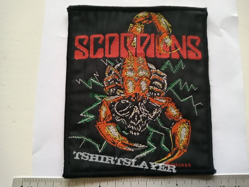 Scorpions Scorpion  1989 patch s57