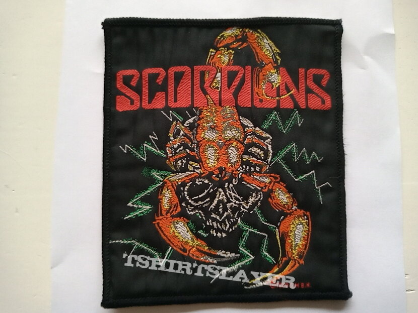 Scorpions Scorpion  1989 patch s57