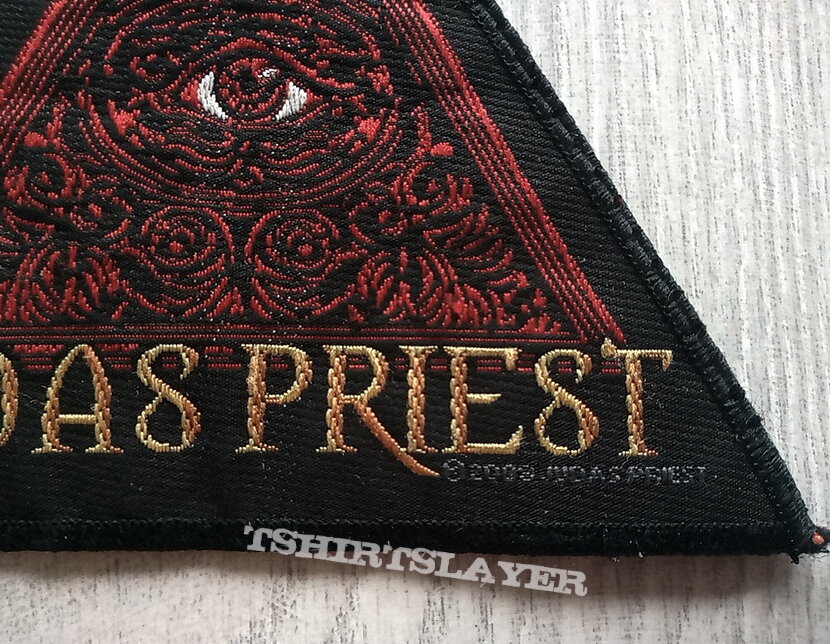 Judas Priest nostradamus eye triangle 2008 patch used838