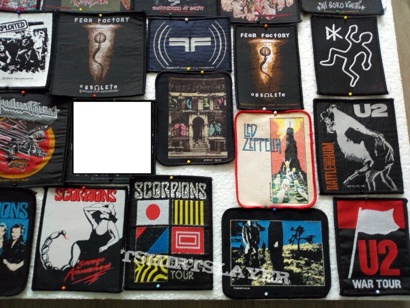 various rock metal patches for you  part 8