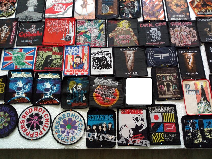 various rock metal patches for you  part 8