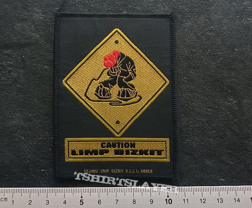 Limp Bizkit caution 2002  patch l28