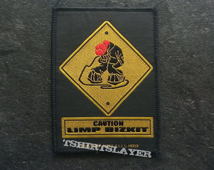 Limp Bizkit caution 2002  patch l28