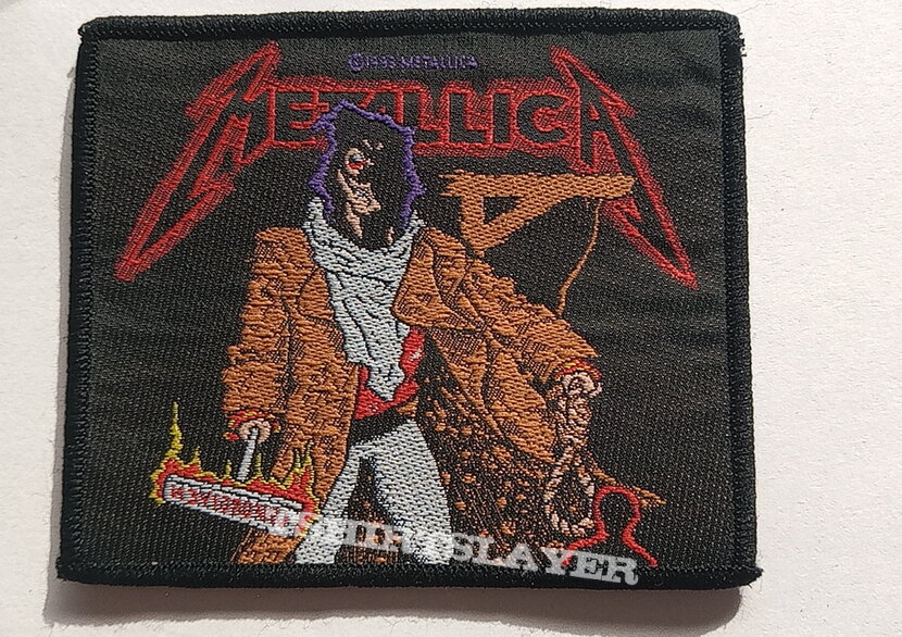 Metallica the unforgiven official 1993 patch 165 smaller version  8.5x9.5 cm