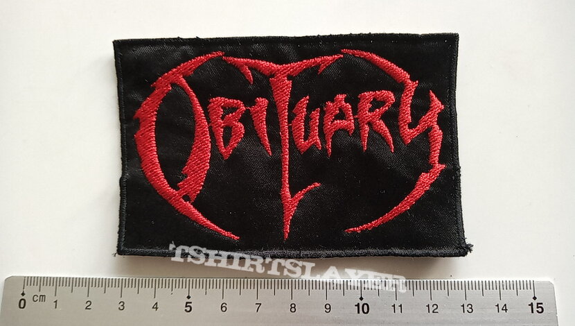 Obituary logo patch used885