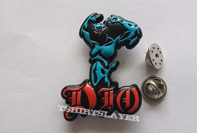 Dio new 3d  shaped  strong devil pin badge n2