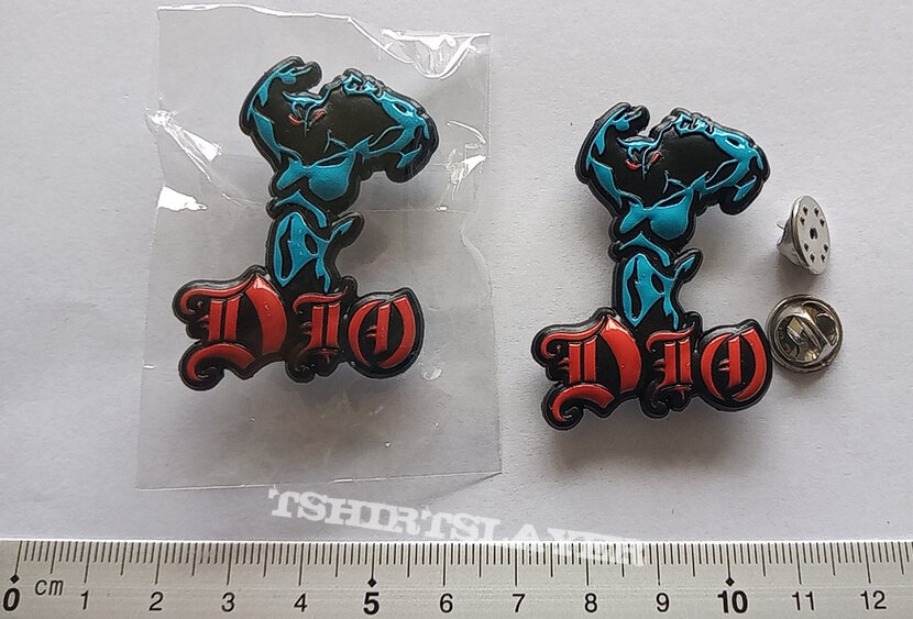 Dio new 3d  shaped  strong devil pin badge n2