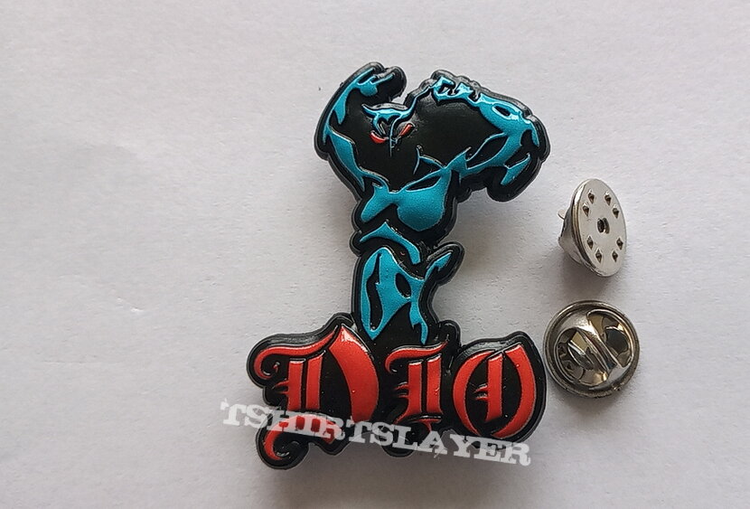 Dio new 3d  shaped  strong devil pin badge n2