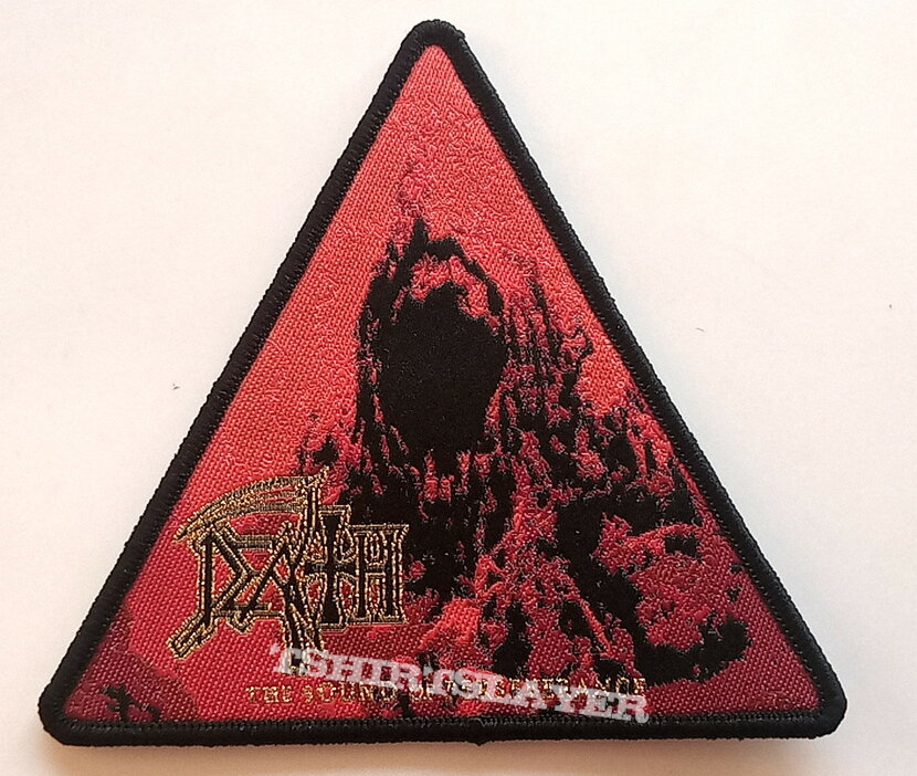 Death  ltd. edition  the sound of perserverance triangle patch d3