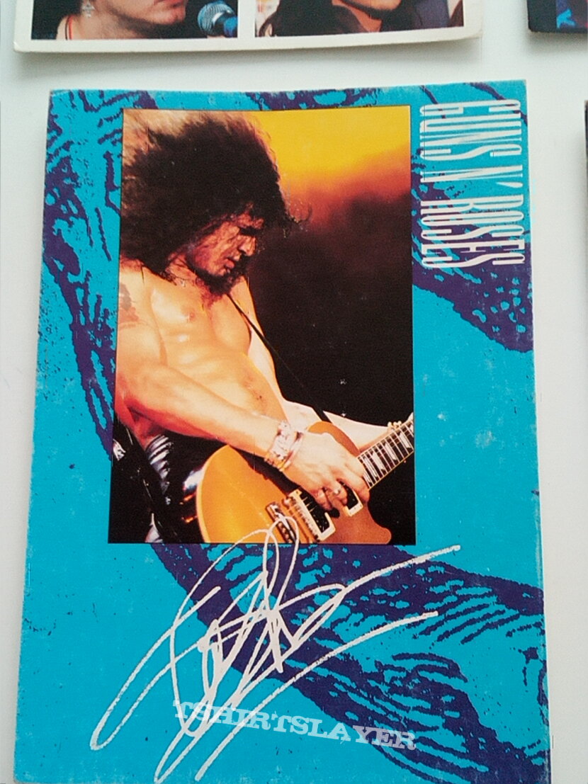 Guns N&#039; Roses some old official postcards  10 x 15 cm