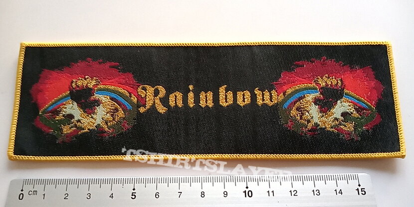 Rainbow  Rising  strip patch r52--17.5x5.5 cm---7x2.2 inch