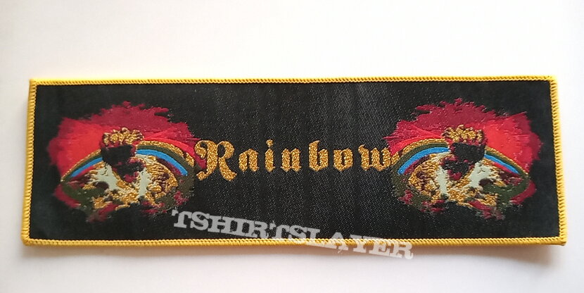 Rainbow  Rising  strip patch r52--17.5x5.5 cm---7x2.2 inch