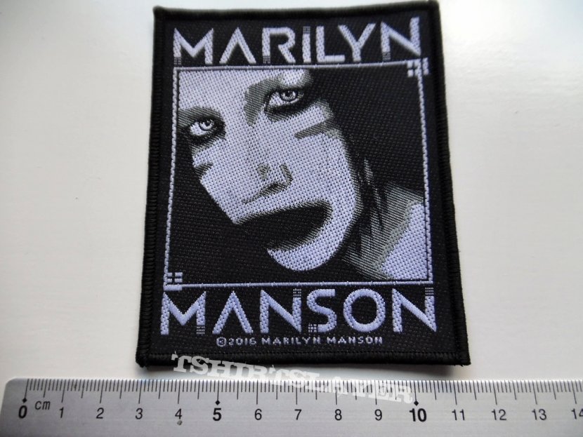 Marilyn Manson official 2016 patch 26